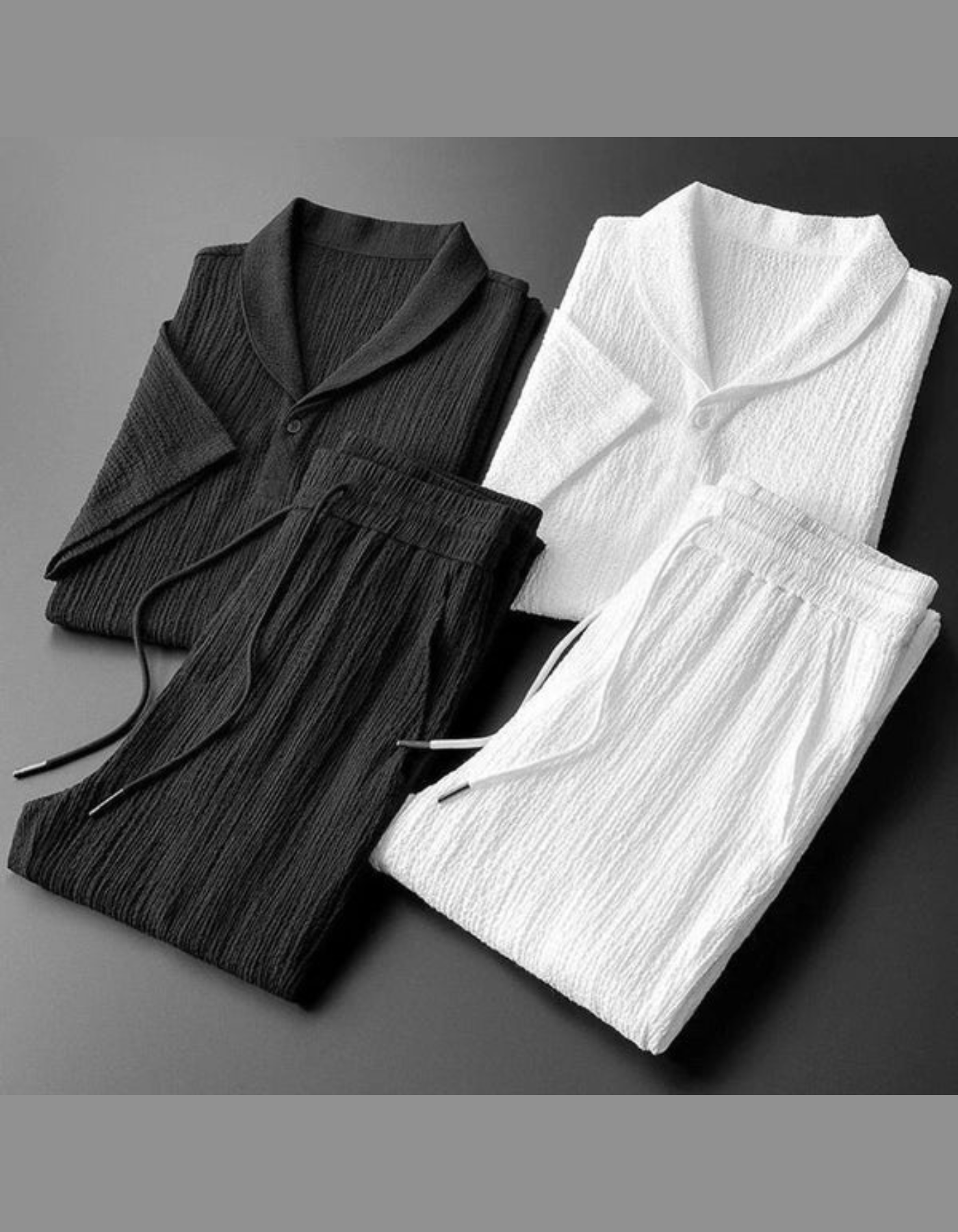 Aiden – Classic Old Money Polo Set-10133596471639-Cedar Noire