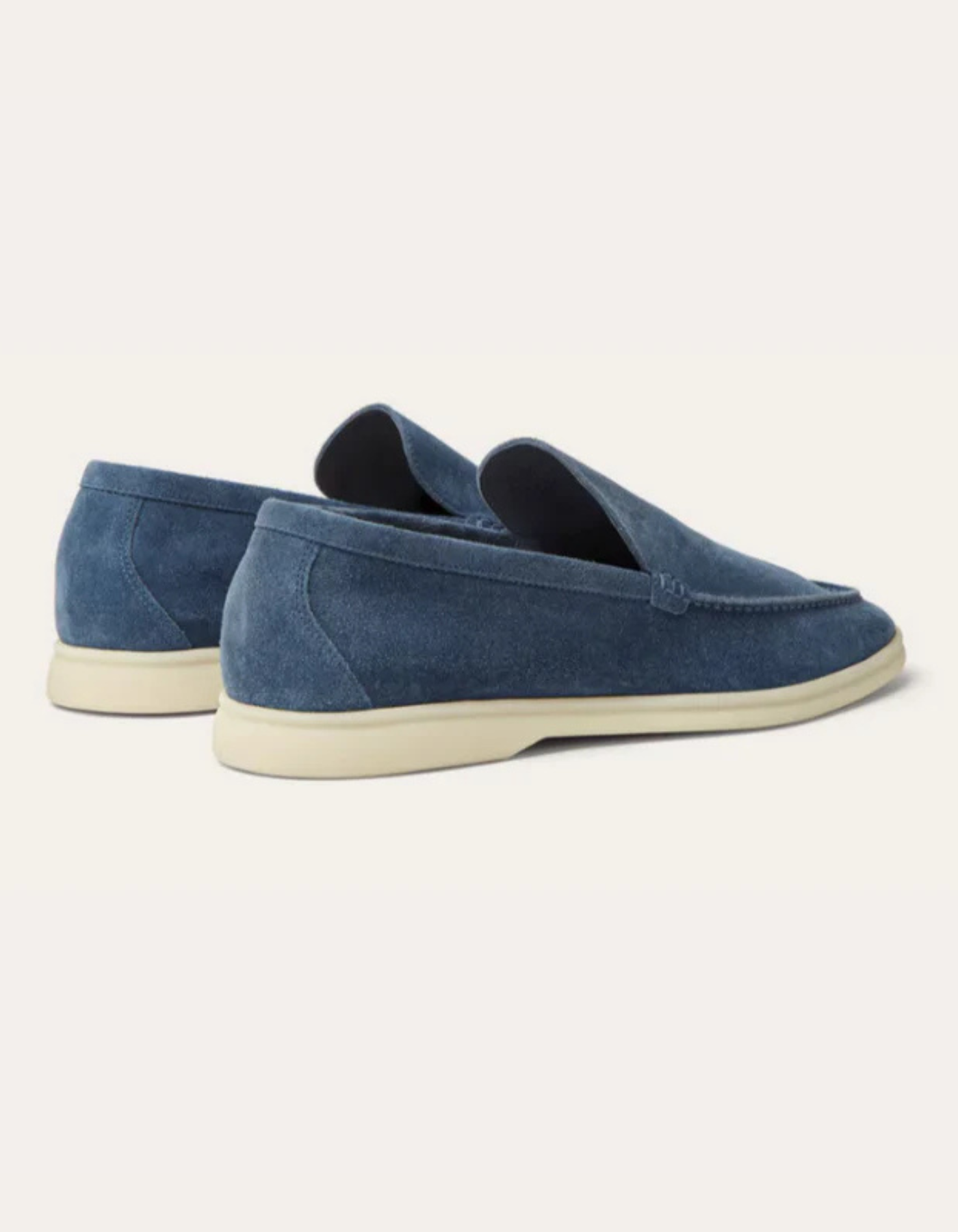 Micheli – Timeless comfort – Slip-On Loafers - Blue-10133535293783-Cedar Noire
