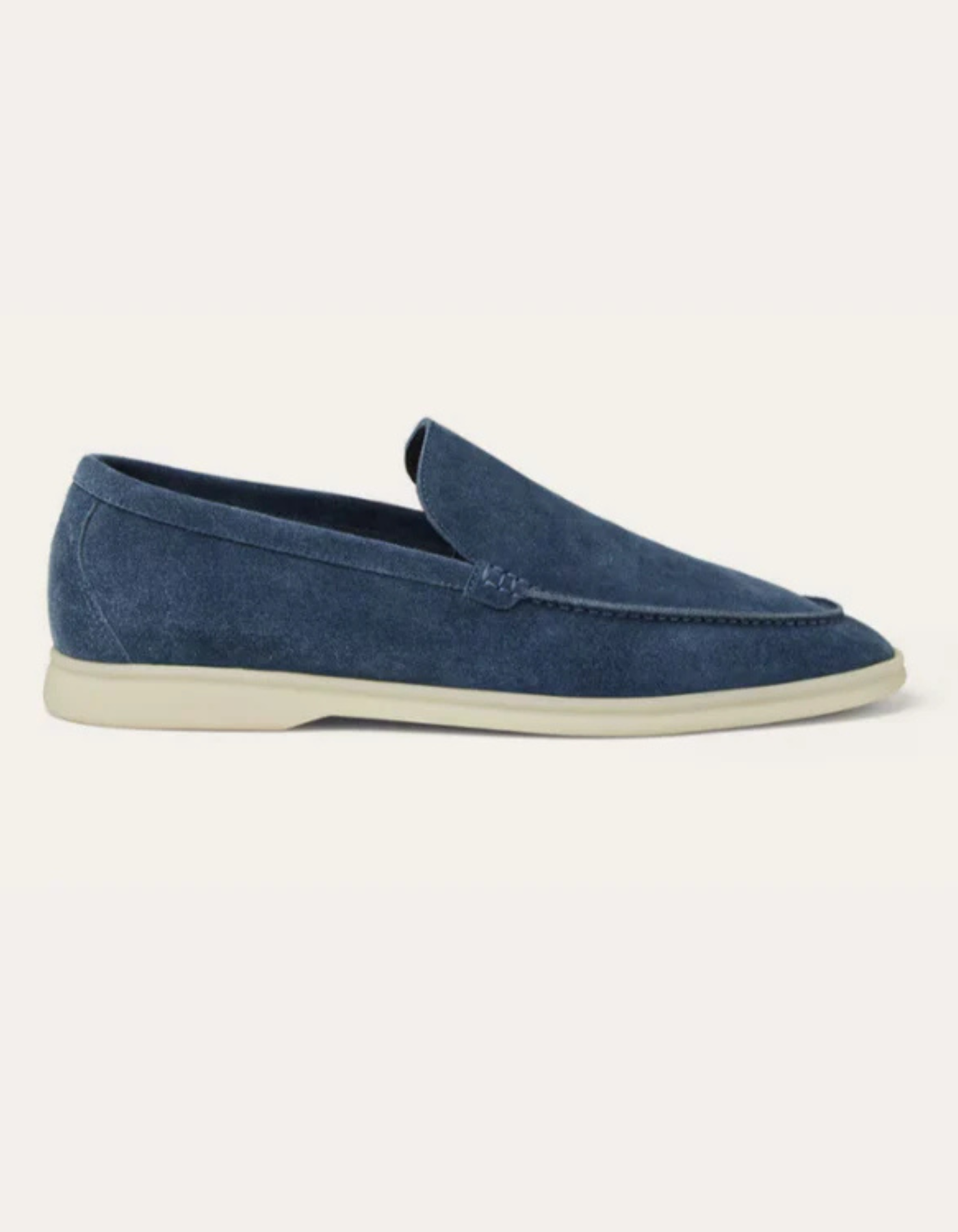 Micheli – Timeless comfort – Slip-On Loafers - Blue-10133535293783-Cedar Noire