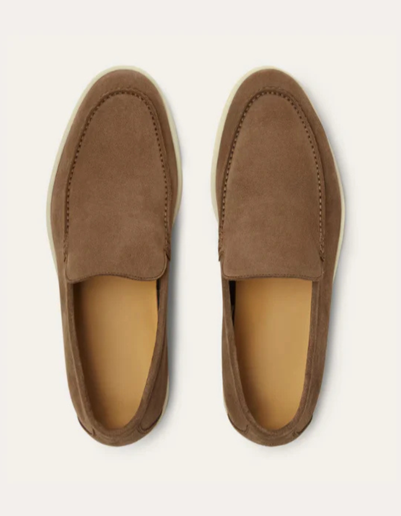 Micheli – Timeless comfort – Slip-On Loafers - Brown-10133535064407-Cedar Noire