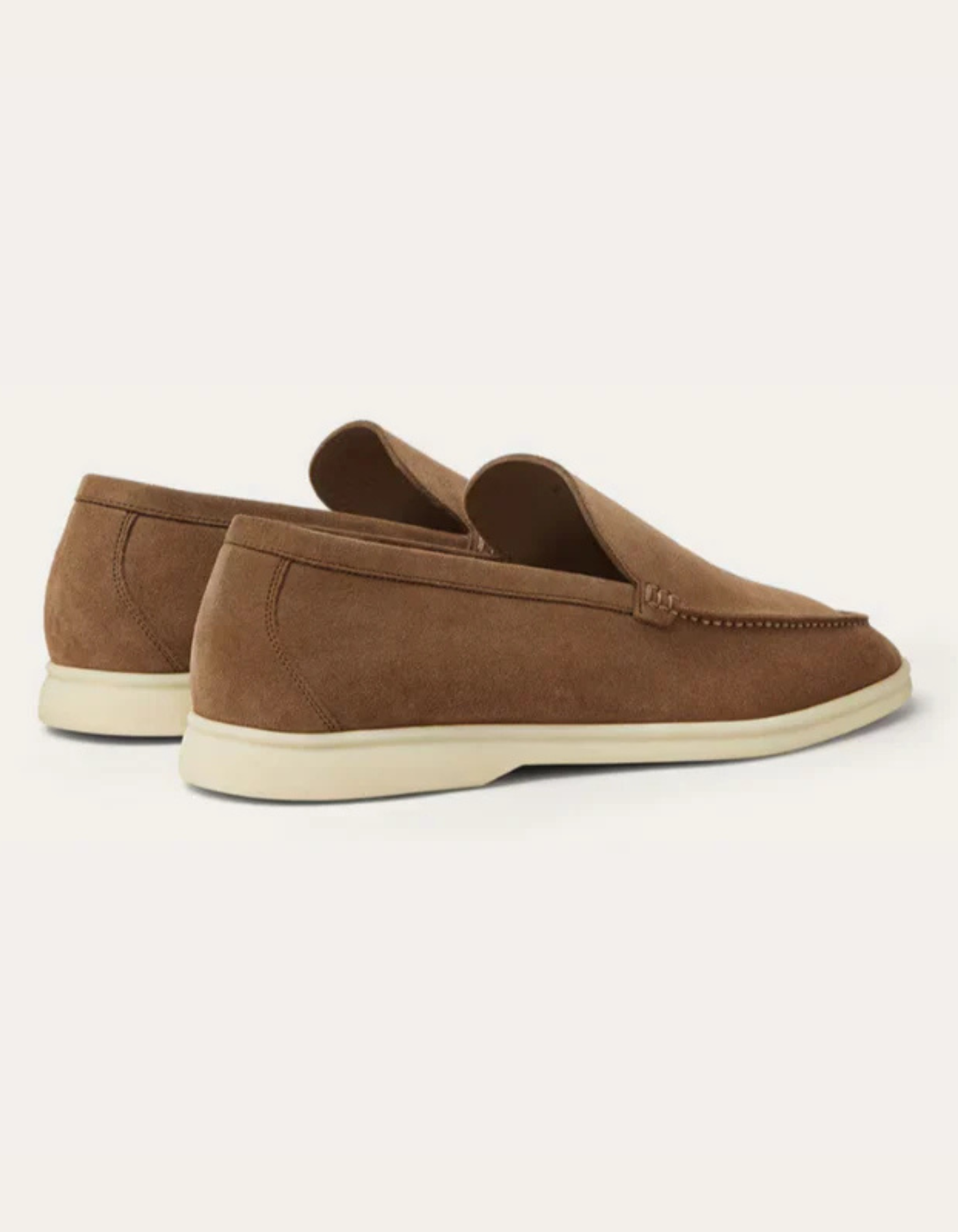 Micheli – Timeless comfort – Slip-On Loafers - Brown-10133535064407-Cedar Noire