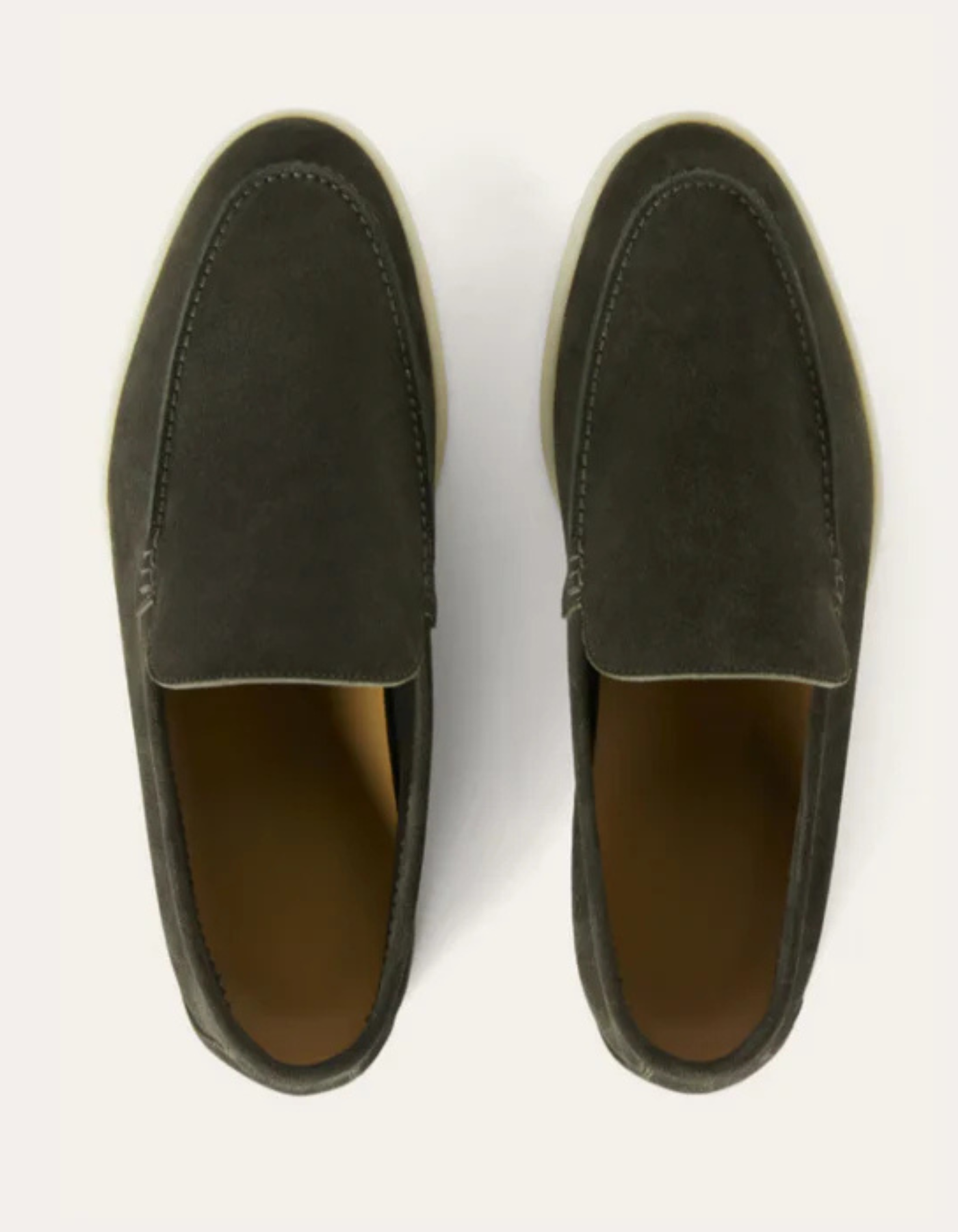 Micheli – Timeless comfort – Slip-On Loafers - Deep green-10133535261015-Cedar Noire
