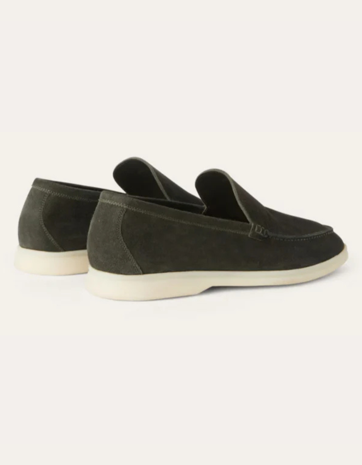 Micheli – Timeless comfort – Slip-On Loafers - Deep green-10133535261015-Cedar Noire