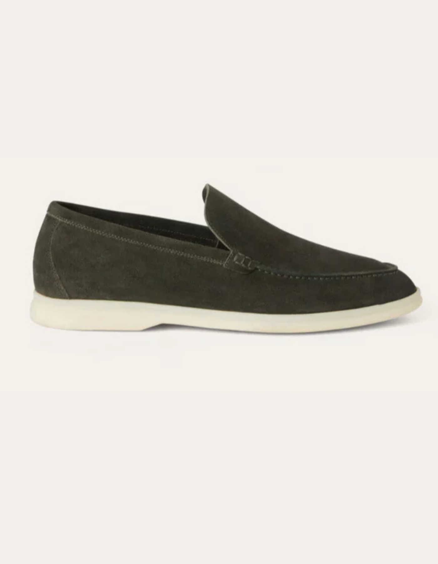 Micheli – Timeless comfort – Slip-On Loafers - Deep green-10133535261015-Cedar Noire